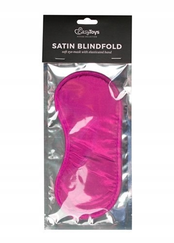 Pink Satin Eye Mask