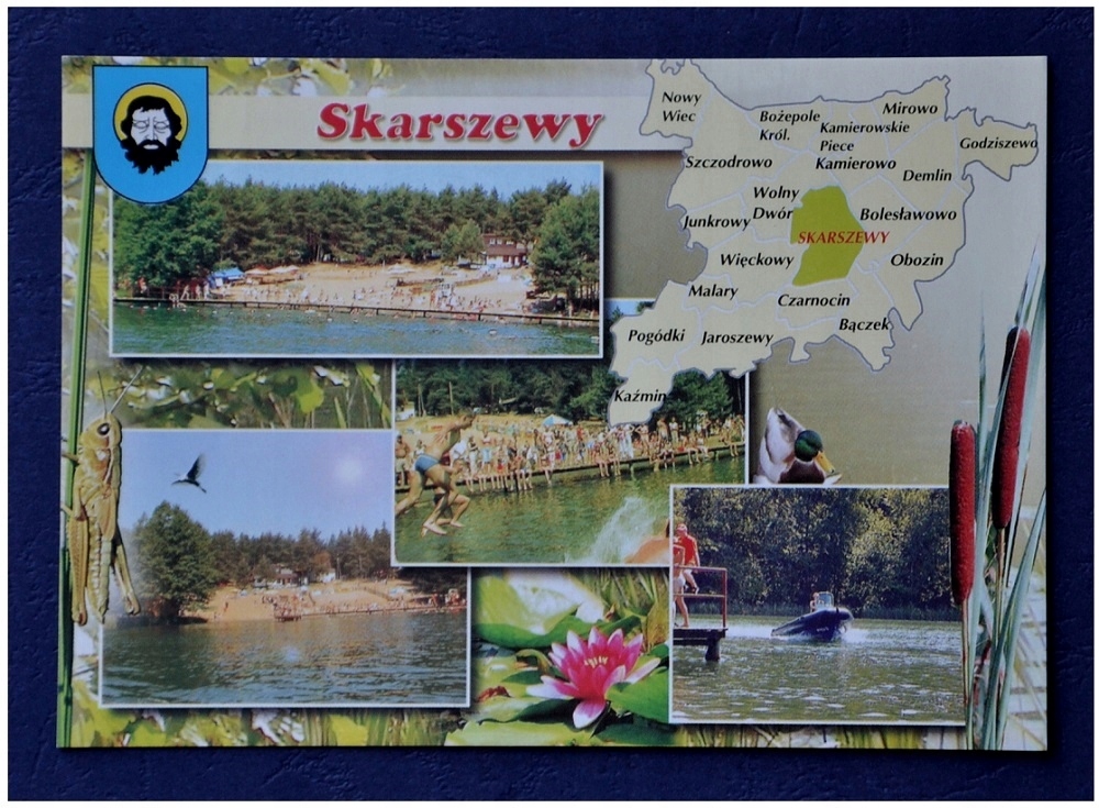 Skarszewy-Osrodek Borowno Wielke / mapa / herb
