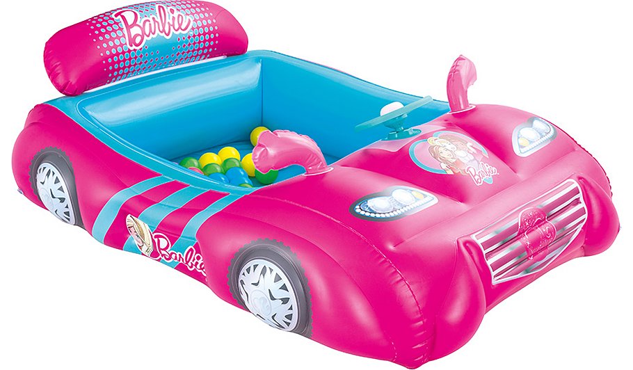 DMUCHANE AUTO BARBIE NA PIŁECZKI BESTWAY 93207