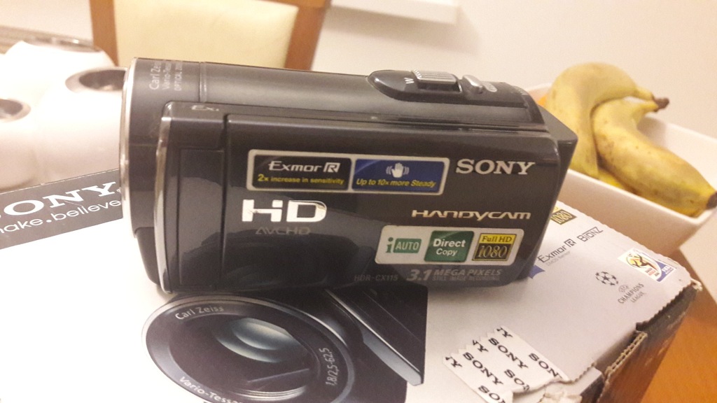 Kamera SONY HDR-CX115E Black
