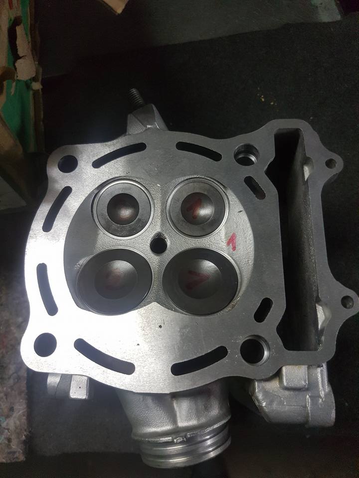 głowica zawory prowadnica kawasaki kxf 250 klx klr