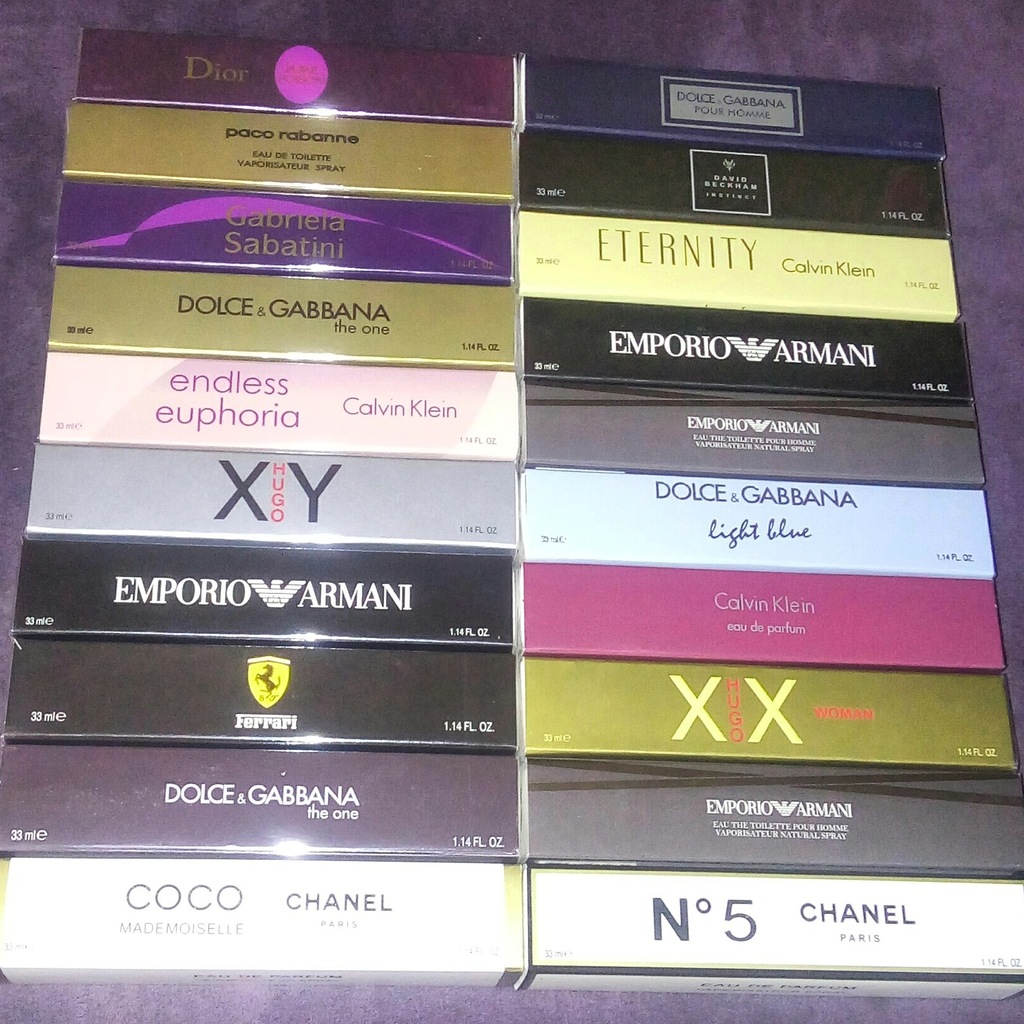Perfumy 33 ml.Tester demonatration.min 10 szt