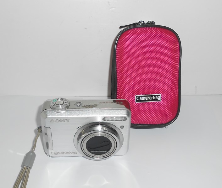 APARAT SONY CYBERSHOT DSC-S800 RÓŻOWE ETUI