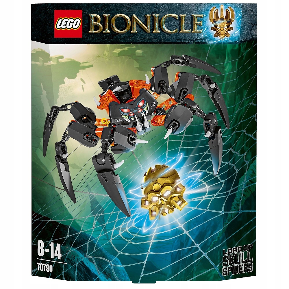 LEGO 70790 BIONICLE LORD PAJĄKÓW ZAGŁADY