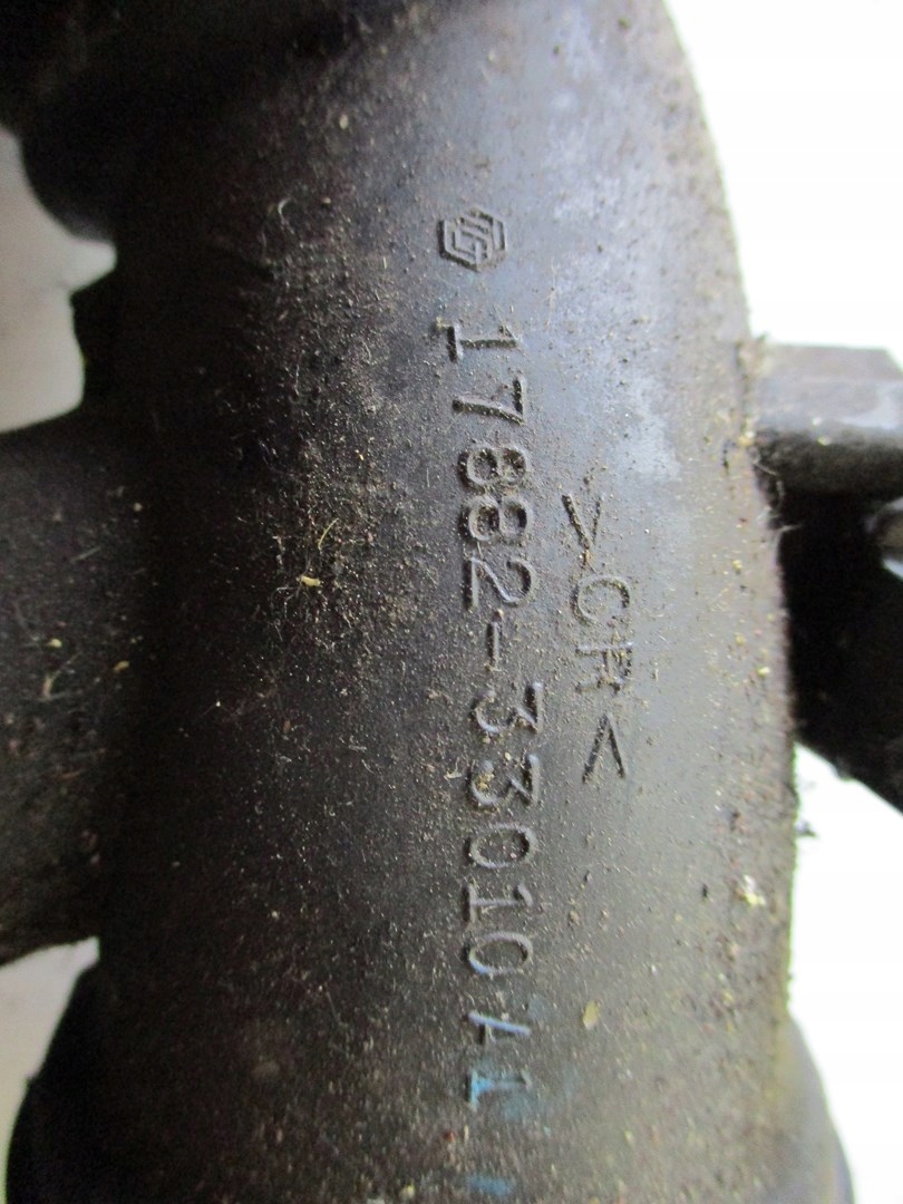 hose pipe TOYOTA YARIS 1,4D4D 17882-33010