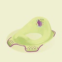 Detské WC sedátko HIPPO s protišmykovými prvkami zelený Výška produktu 14.5 cm