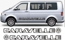 Наклейка VW Caravelle 150см!