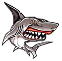 НАКЛЕЙКА ТАТУ ДЛЯ АВТОМОБИЛЯ FURIOUS SHARK JAWS