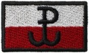 Нашивка с флагом 80 Польша Fighting GROM 50/30