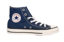 Converse Tenisky Unisex All Star HI tmavomodré vysoké 39,5 EU Dominujúci vzor bez vzoru