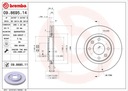 Kotúče a kocky BREMBO Predná strana CITROEN C3 PLURIEL Strana krytu predná