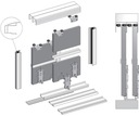 System drzwi przesuwnych 2,5m/3sk Super Duo BIMAK