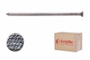 Hřebíky stavební 100mm 4x100 4 palce černé hladké 5 kg Stav balení originální