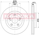 KAMOKA DISQUES DE FREIN 2 PIÈCES TOYOTA RAV 4 06- AVANT photo 4 - milautoparts-fr.ukrlive.com