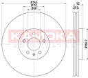 KAMOKA 103297 DISQUE DE FREIN photo 3 - milautoparts-fr.ukrlive.com