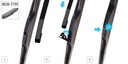 WIPER BLADES HYBRID HONDA C-RV III 07-12 + REAR photo 2 - milautoparts-fr.ukrlive.com