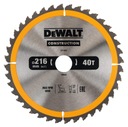 Пильное полотно по дереву DeWALT 216 мм 30 мм 40z DT1953