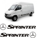 Наклейка Mercedes Sprinter 150см