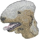 Bedlington Terrier Výšivka Nášivka Náplasť