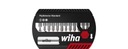 Wiha 39029 Биты FlipSelector, 25 мм, плоские, 13 шт.