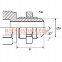 RACCORD RAPIDE HYDRAULIQUE M22X1,5 AG 3CFPV JD CASEphoto 5
