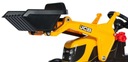 Rolly Toys rollyKid Traktor na pedały JCB z łyżką i przyczepą 2-5 Lat Kolor Żółty