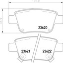 SABOTS DE FREIN DISQUES TEXTAR ARRIÈRE TOYOTA AVENSIS T25 280MM photo 2 - milautoparts-fr.ukrlive.com