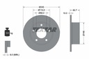 DISQUES SABOTS DE FREIN TEXTAR ARRIÈRE - VW PASSAT B5 B5 RÉFECTION photo 2 - milautoparts-fr.ukrlive.com