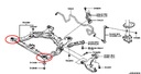 NISSAN MURANO [Z50] BUSHING SWINGARM FRONT photo 4 - milautoparts-fr.ukrlive.com