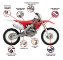 КОМПЛЕКТ РЕМОНТНЫЙ ПОДВЕСКИ ПЕРЕД HONDA CR 250R  фото 5
