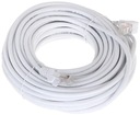 Патчкорд RJ45/15-PK/W белый кат.5e 15м