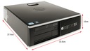 HP Compaq Pro 6300 SFF G640 2x 2,8GHz, 4GB, USB3.0 Farba čierna