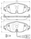 DISQUES SABOTS DE FREIN BOSCH AVANT VW TIGUAN 312MM photo 3 - milautoparts-fr.ukrlive.com