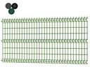 Панель для забора 153 х 250 см, цветная, проволока 4 мм.