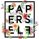 Paperself papierové riasy nalepené umelé na párty Stav balenia originálne