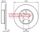 DISQUES DE FREIN 2 PIÈCES ARRIÈRE ALFA ROMEO 147 1.6 1.9 photo 2 - milautoparts-fr.ukrlive.com