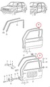 GASKET DOOR VW GOLF 1 / CADDY 1 / JETTA MK1 photo 4 - milautoparts-fr.ukrlive.com