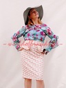 SURrreal elegantná ceruzková sukňa GEOMETRIA XXL Model Inny
