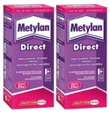 КЛЕЙ ДЛЯ ОБОЕЙ METYLAN DIRECT, 2 УПАКОВКИ, 2x200 г