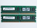 2x MICRON 1GB DDR2 PC2-6400E MT9HTF12872AY-800G1