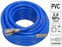 YATO - 24224 - VYSTUŽENÁ PVC PNEUMATICKÁ HADICA S RÝCHLOSPOJKAMI - 10MM x 10M EAN (GTIN) 5906083242243