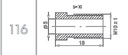 EMBOUT NIPPEL DE TUYAUX DE FREIN KOD-116 HURT photo 3 - milautoparts-fr.ukrlive.com