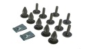 AUDI A3 8L A3 8P CLAMP CLAMPS FOR MUDGUARDS WHEEL ARCH COVER photo 2 - milautoparts-fr.ukrlive.com