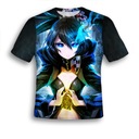 3D TRIČKO FULLPRINT T-shirt MANGA M MÓDNE PL POTLAČ Značka iná