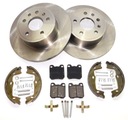 DISCS PADS FRONT +TYL OPEL VECTRA B 5SR GIFT photo 3 - milautoparts-fr.ukrlive.com