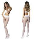 AMOUR HIP LACE 30 DEN Колготки с открытой промежностью 1/2 белые