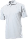 Pánske polo tričko STEDMAN ST 3000 veľ. 4XL biele
