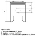 PISTON HONDA DIO ZX SK NH LEAD 1-SZLIF 40,25MM T261 photo 2 - milautoparts-fr.ukrlive.com