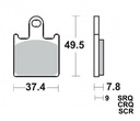 TRW ZF SABOTS DE FREIN DE FREIN KAWASAKI ZX-6R 600 NINJA photo 2 - milautoparts.fr