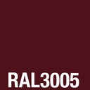 Плоский листовой металл с покрытием RAL 3005 RAL3005 вишня.